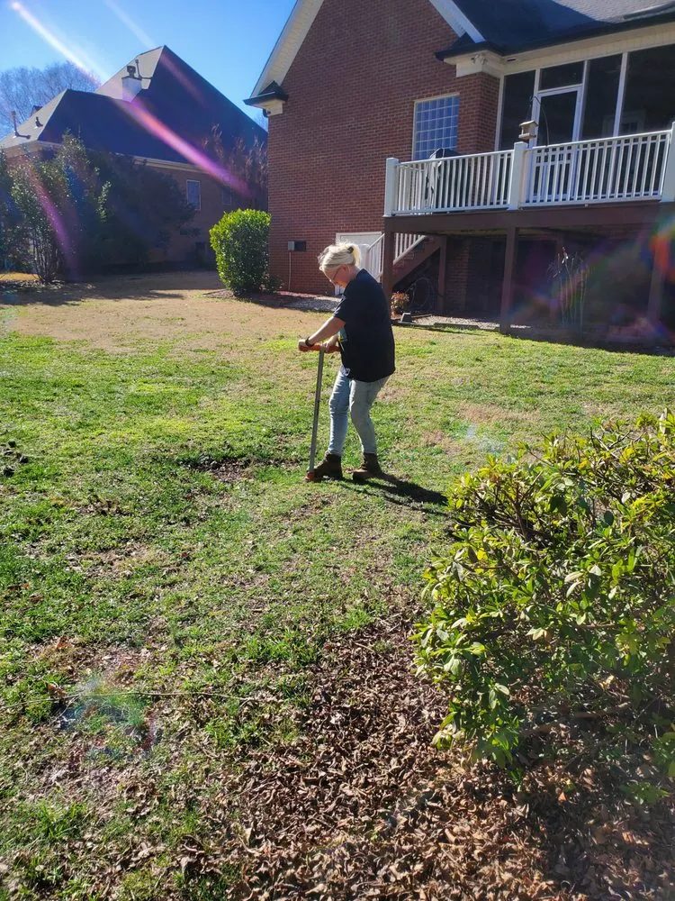 Custom residential landscaping in Liberty, SC by New Day Solutions