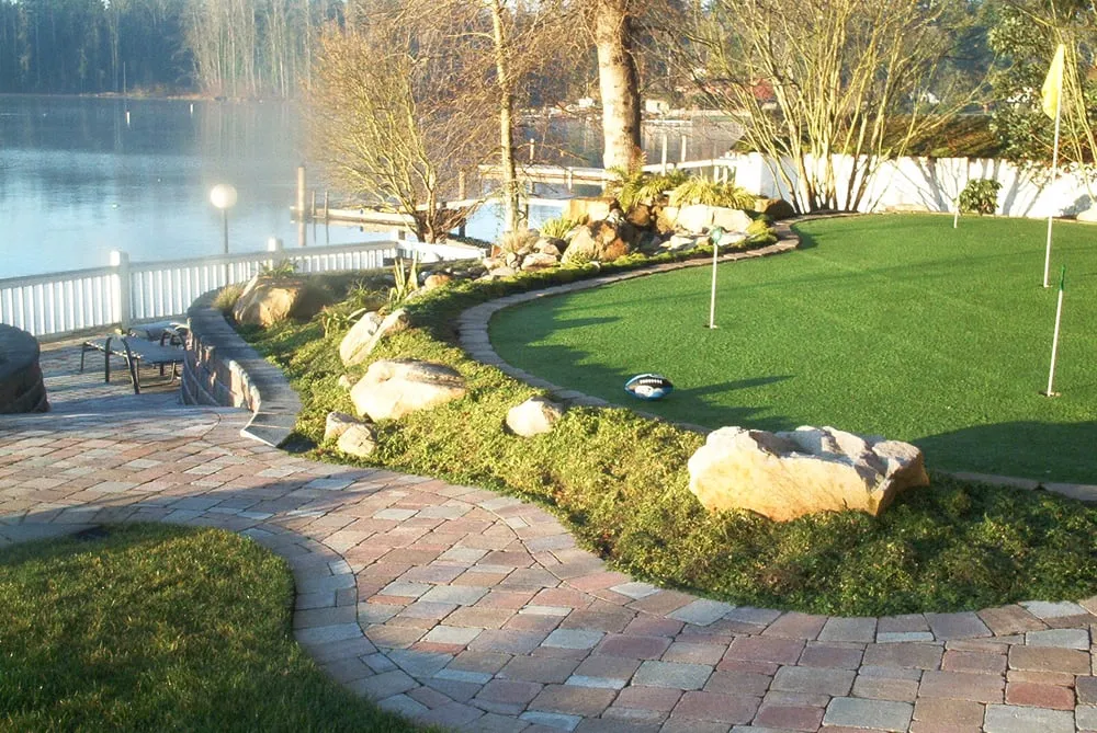 Reliable garden landscaping in Puyallup, WA by New Dimension Lawn & Landscape