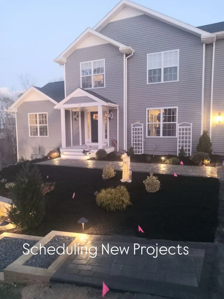 Professional landscape installation in Forestdale, MA - New Driveway Solutions