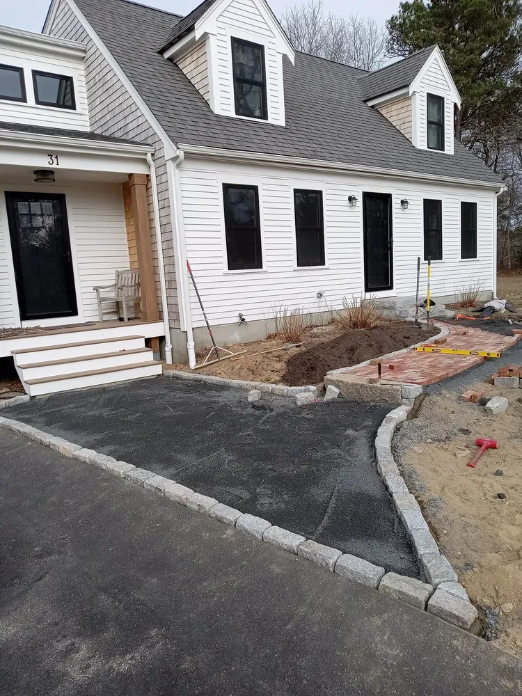Local outdoor landscaping in Forestdale, MA - New Driveway Solutions