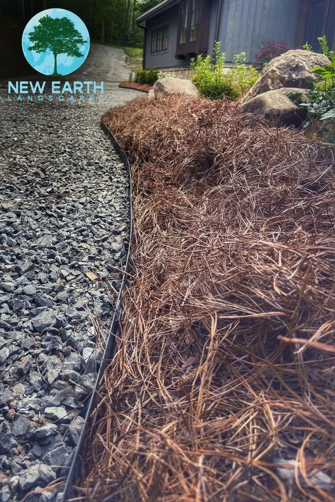 Top-rated landscaping services for homes in Oakland, MD by New Earth Landscapes