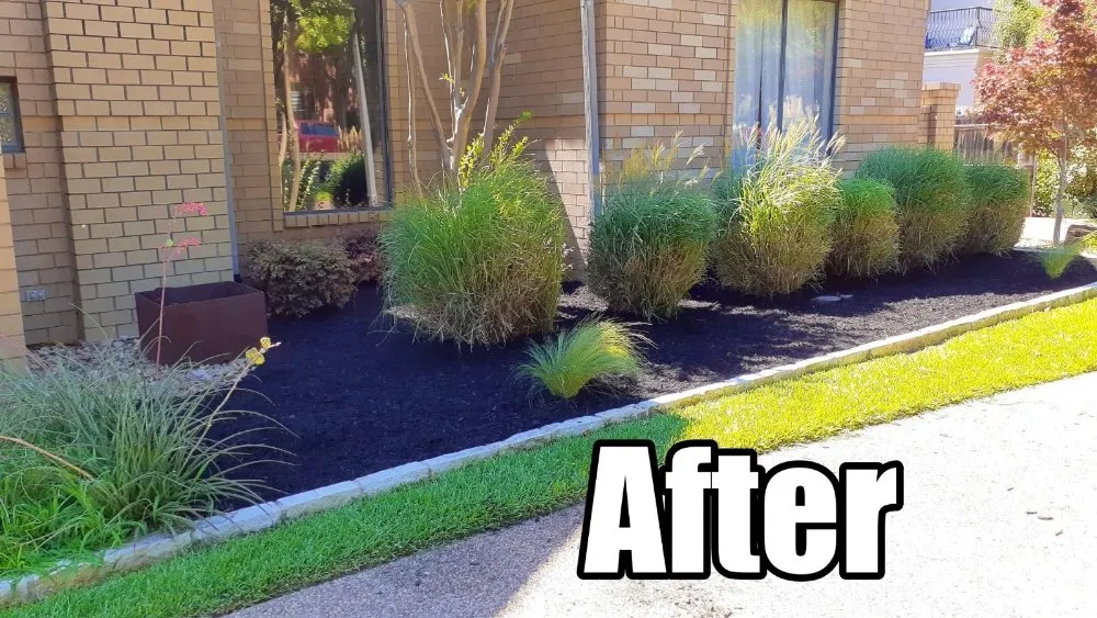 Professional landscape installation in Hurst, TX by New Earth Landscaping