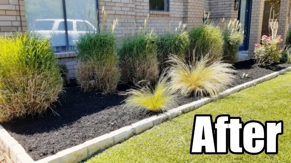 Affordable residential landscaping with custom design in Hurst, TX by New Earth Landscaping