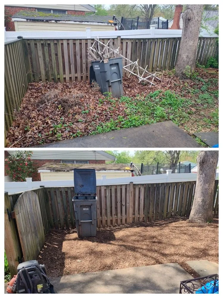 Expert yard cleanup service near you in Springfield, VA by New Earth Landscaping