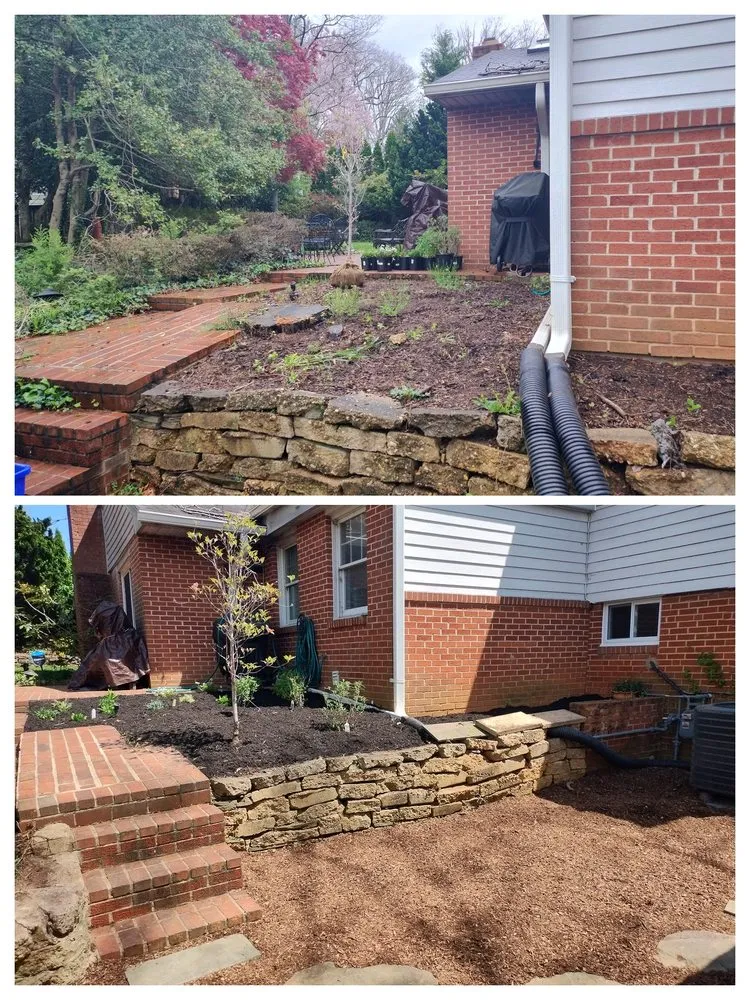 Custom yard maintenance in Springfield, VA - New Earth Landscaping