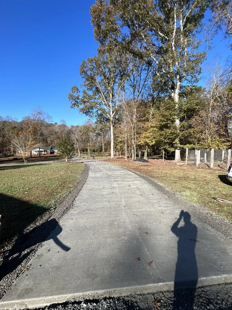 Affordable landscape design for homes in Greensboro, NC by New Edge Earth Works