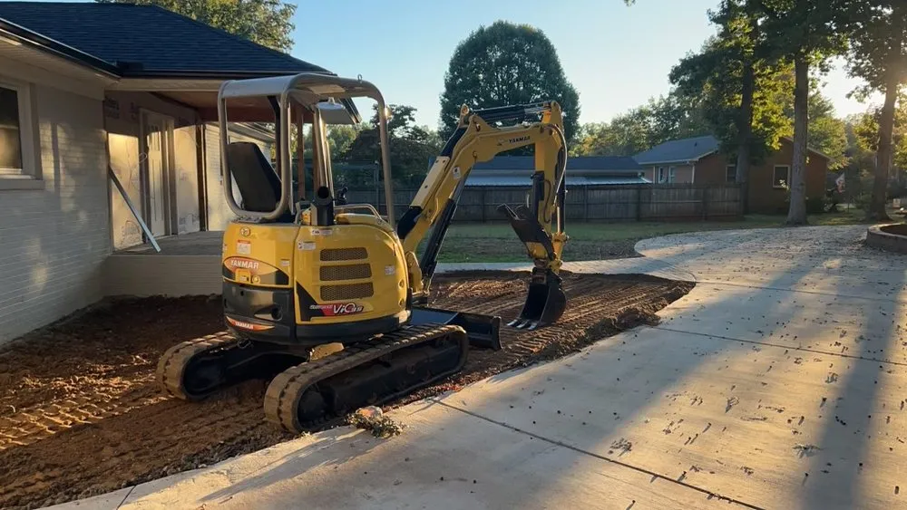 Local landscape installation for beautiful yards across Greensboro, NC - New Edge Earth Works