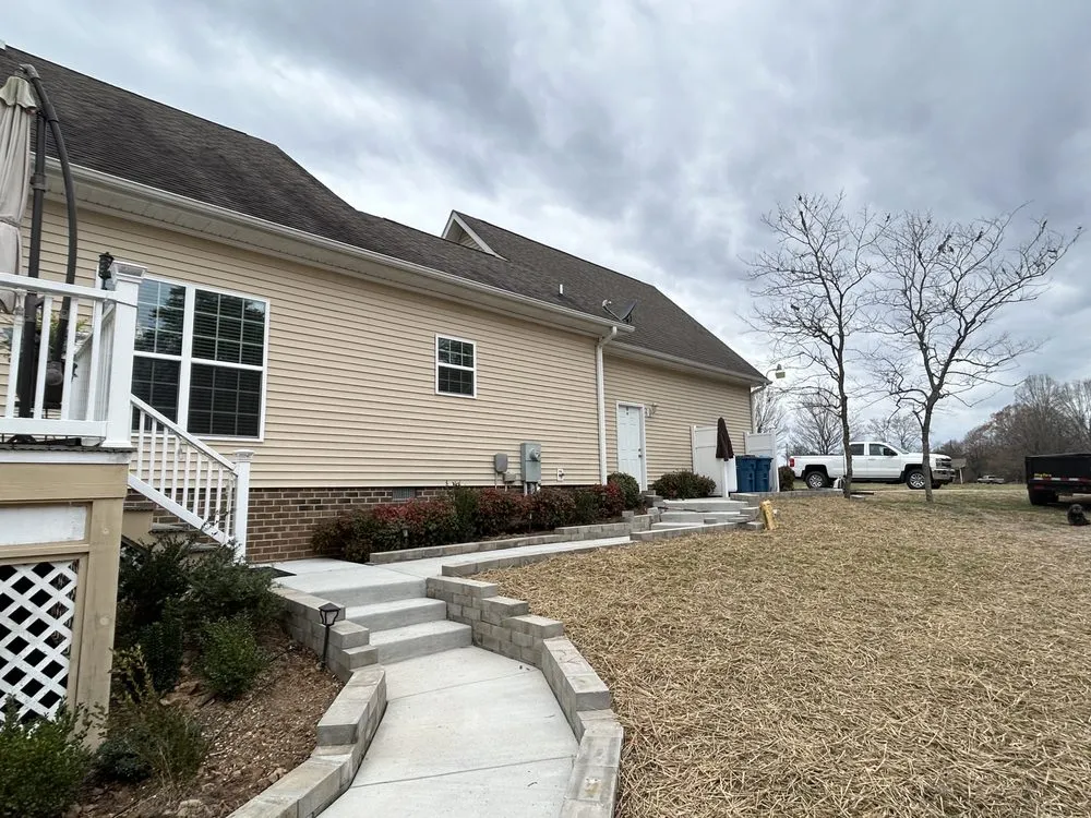 Trusted garden landscaping for residential properties across Greensboro, NC - New Edge Earth Works