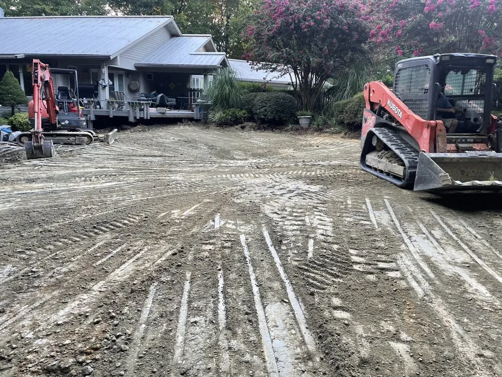 Local outdoor landscaping for beautiful yards in Julian, NC by New Edge Landscaping