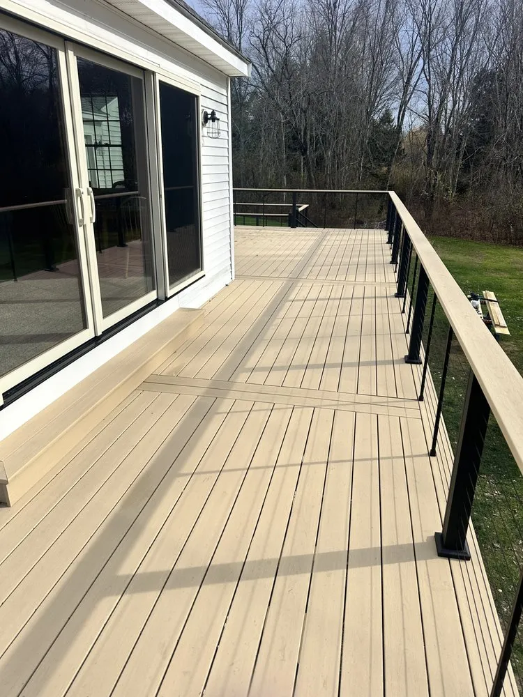 Local residential landscaping for homes in Kingston, NH by New England custom wood turning