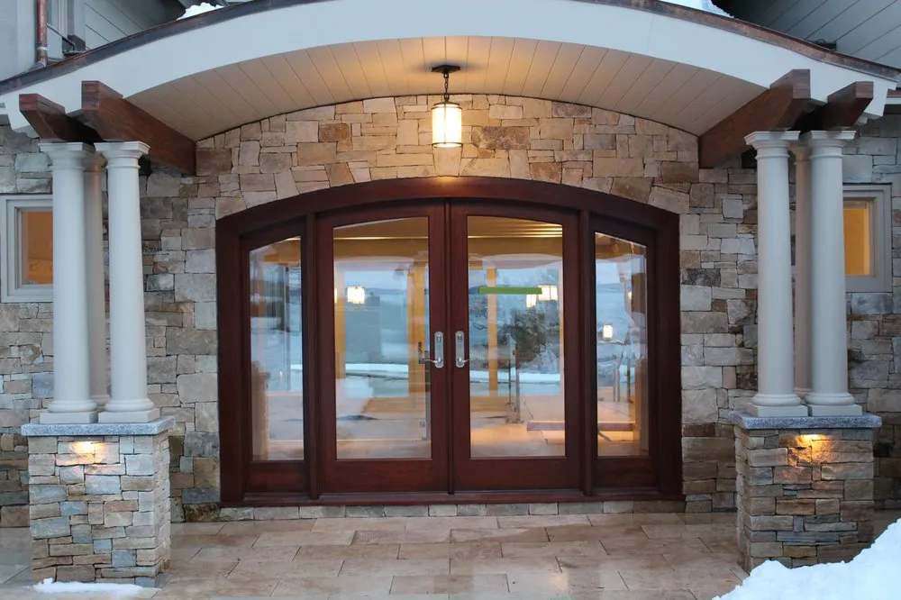 Custom landscape design for residential properties in Falmouth, ME by New England Landscapes