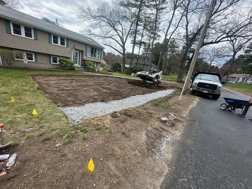 Custom landscape design near you across Chelmsford, MA - New England pave works