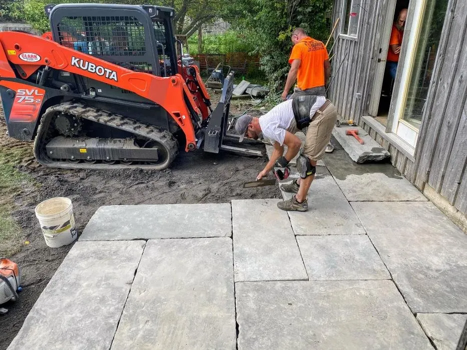 Reliable yard cleanup service for outdoor upgrades across Moravia, NY - New England Stone