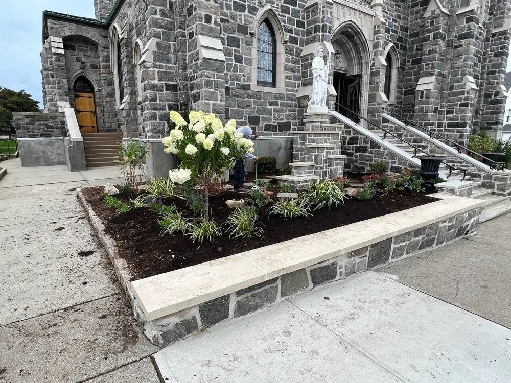 Custom landscaping services for outdoor upgrades in Greenwich, CT by New England Total Landscaping