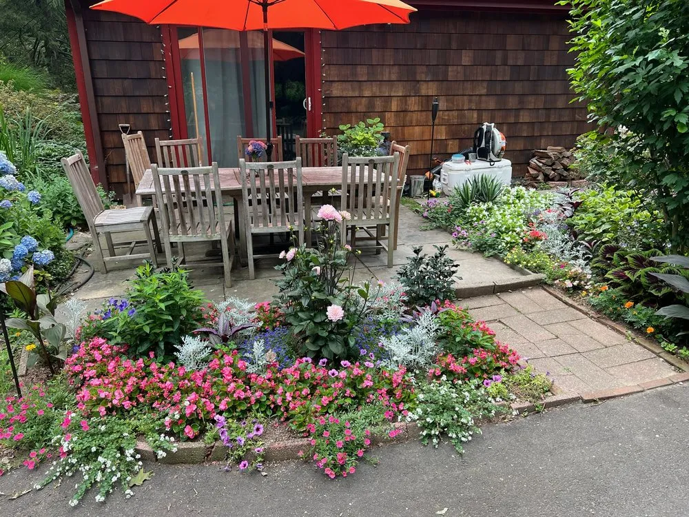 Custom outdoor landscaping for year-round maintenance across Greenwich, CT - New England Total Landscaping