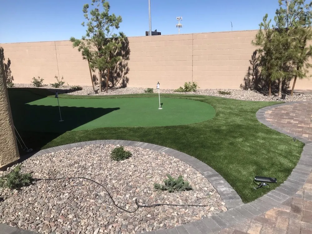 Top-rated garden landscaping in Las Vegas, NV by New Era Construction
