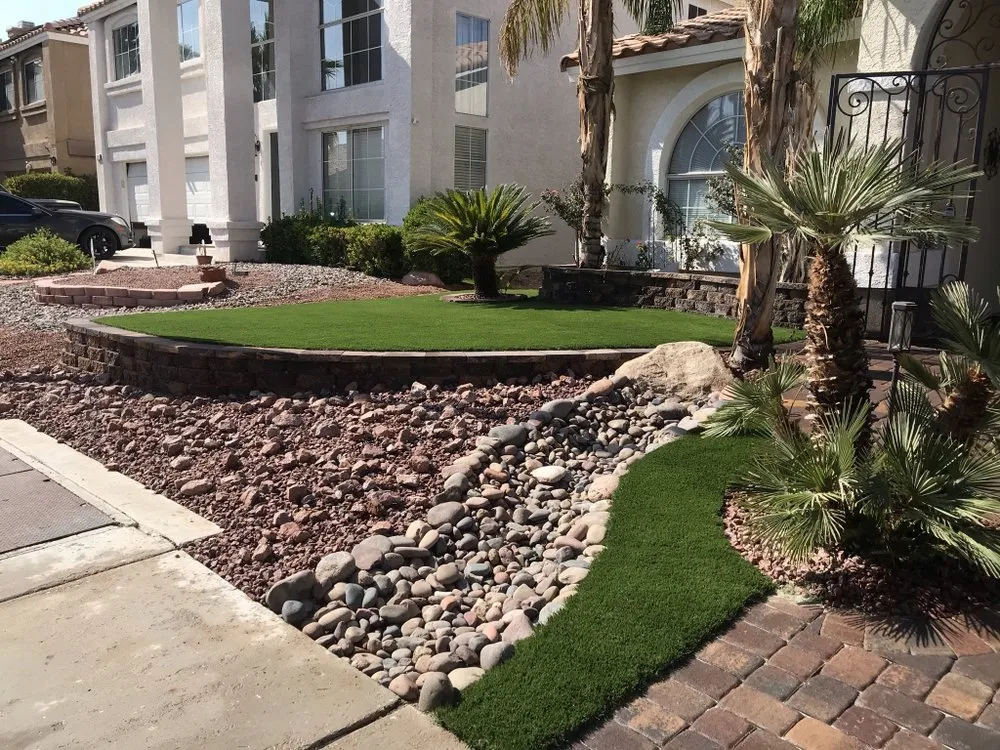 Custom yard cleanup service in Las Vegas, NV by New Era Construction