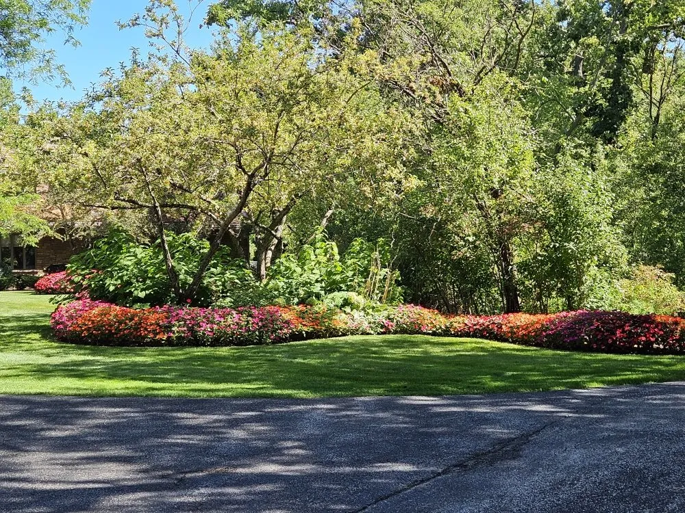 Custom outdoor landscaping in West Chicago, IL by New Era Landscaping