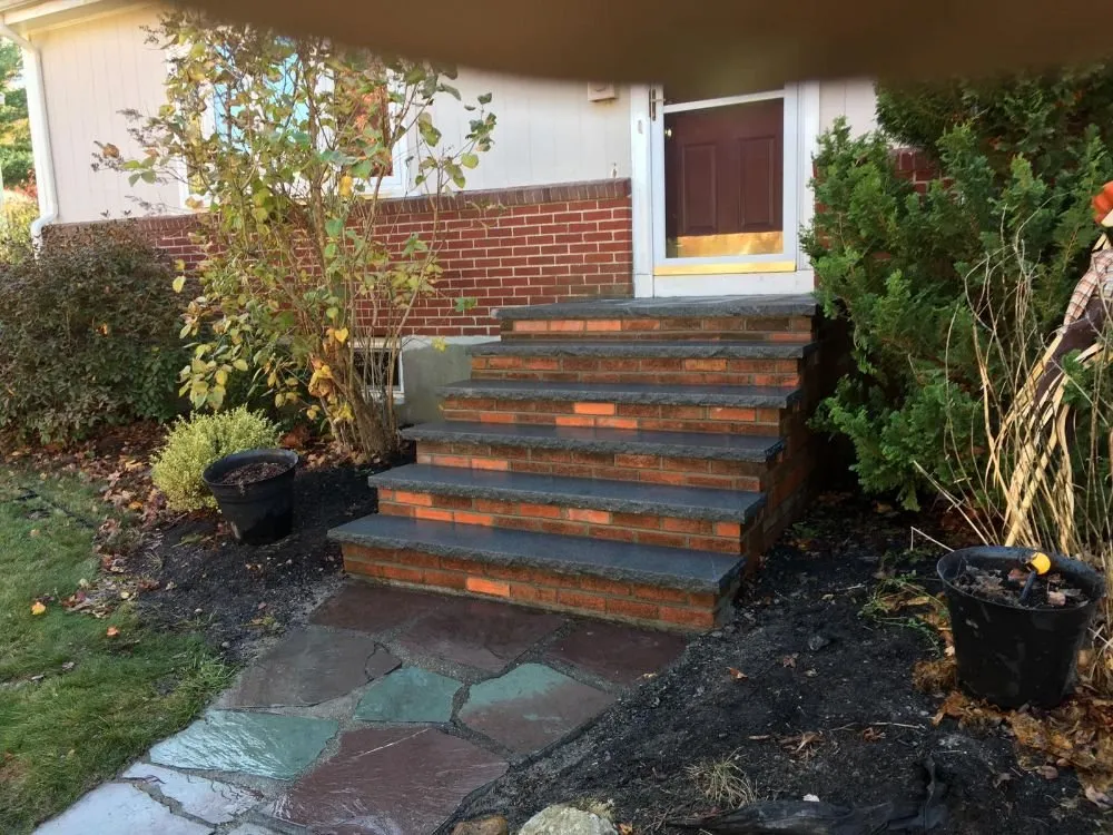 Local landscape installation for residential properties in Pawtucket, RI by New Era Masonry and Construction