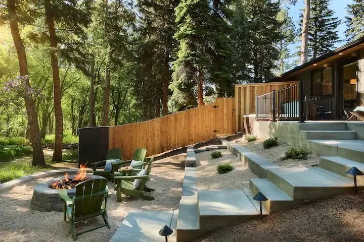 Custom outdoor landscaping in Colorado Springs, CO by New Frontier Landscaping