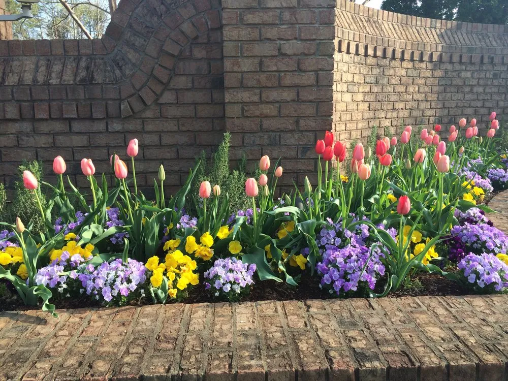 Professional garden landscaping in Greensboro, NC by New Garden Landscaping & Nursery