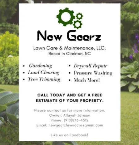 Affordable residential landscaping in Clarkton, NC by New Gearz Lawn Care & Maintenance