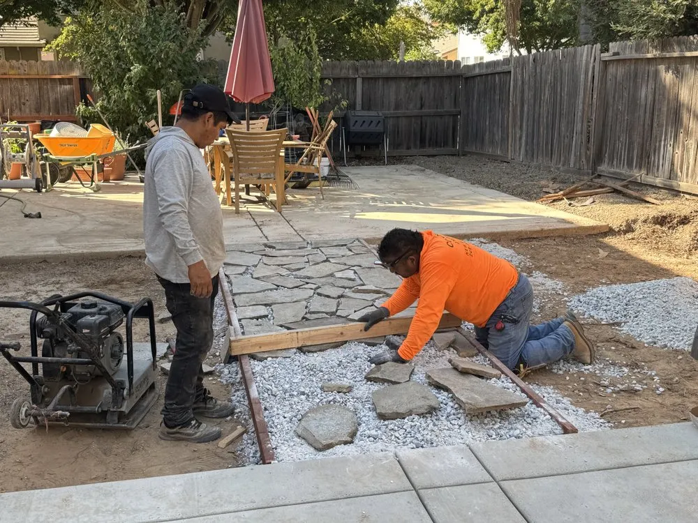 Top-rated lawn mowing service in Modesto, CA by New Gen Concrete