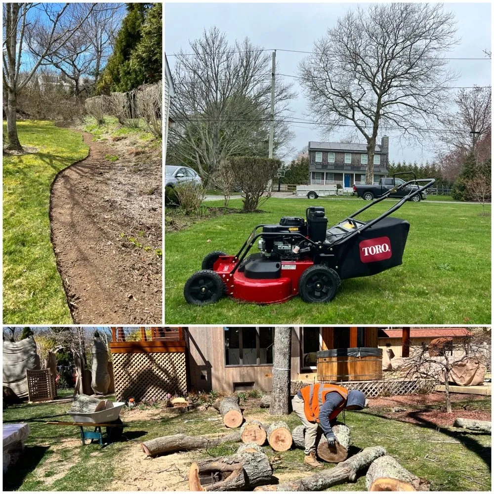 Local yard cleanup service for year-round maintenance in East Hampton, NY by New Generation Landscapes