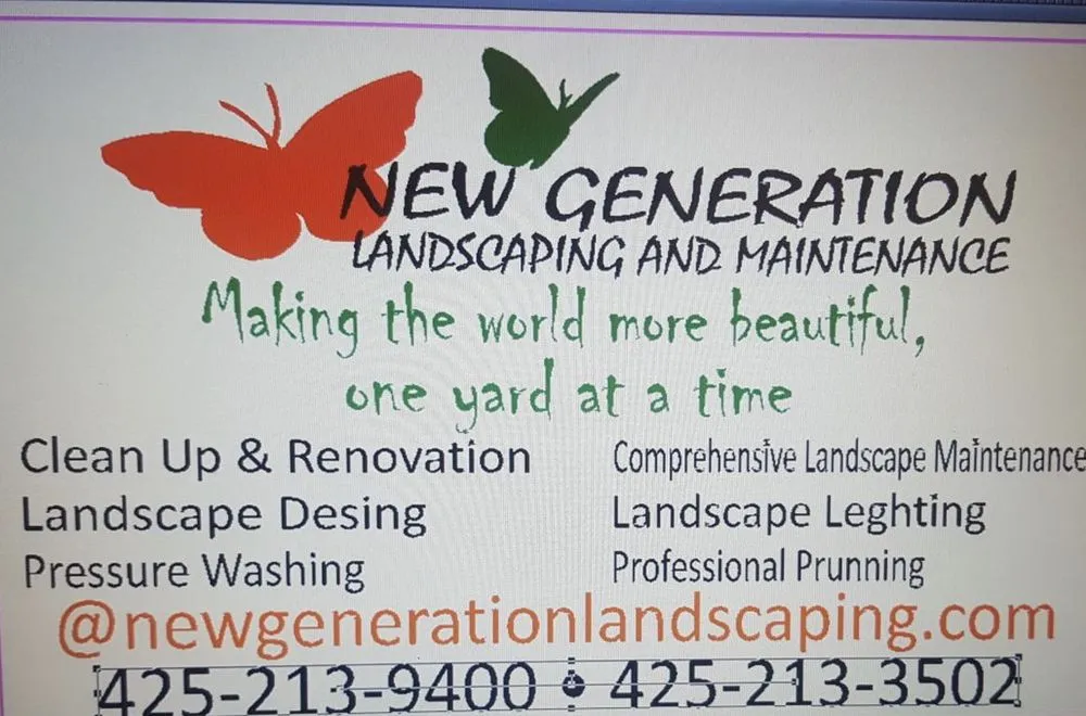 Reliable landscaping services near you across Bellevue, WA - new generation landscaping and maintenance