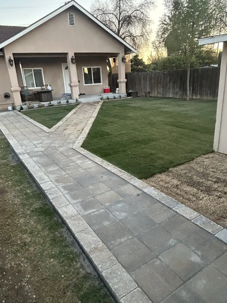 Professional landscape design with custom design across Woodlake, CA - New Generation Lawn Services
