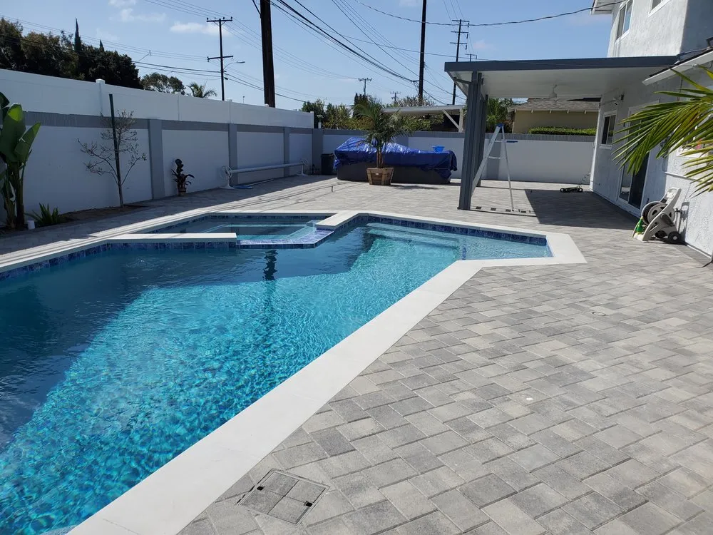 Local landscape installation in Compton, CA by New Generation Pavers