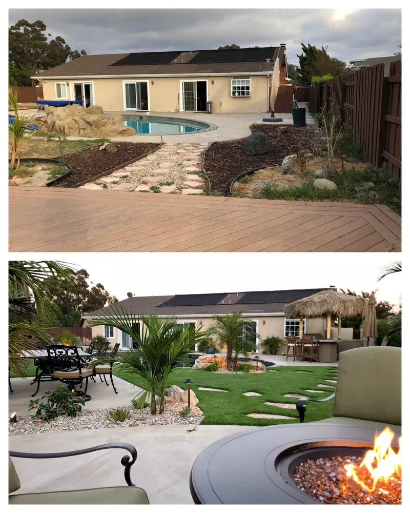 Top-rated yard cleanup service with custom design across San Diego, CA - New Green Landscape Company