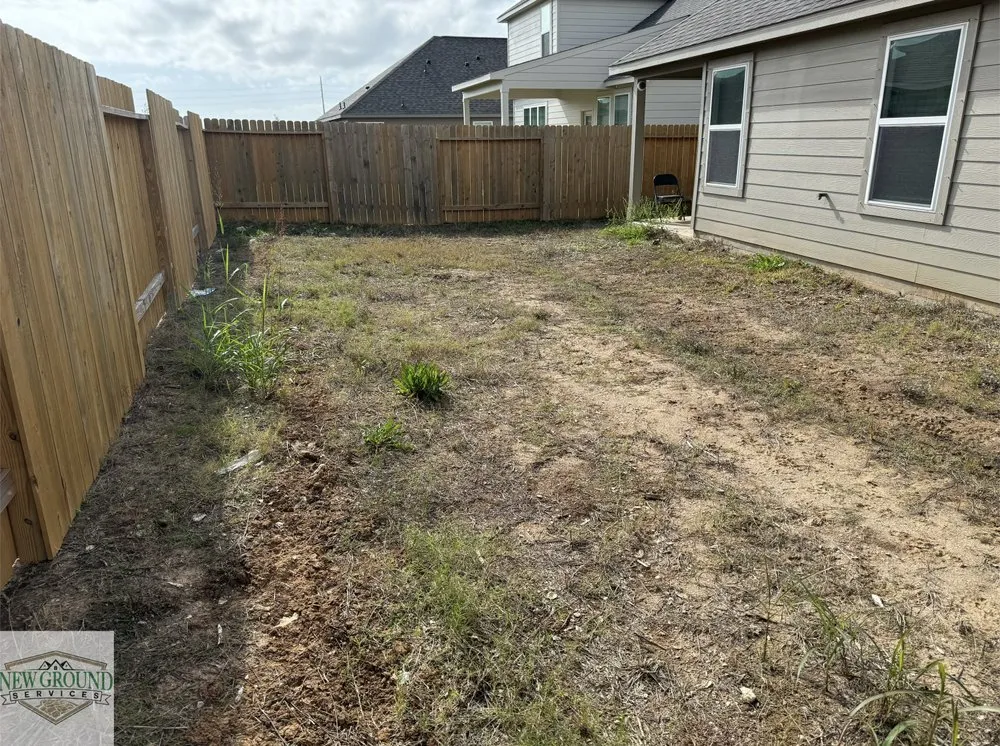 Professional residential landscaping in Houston, TX by New Ground Services