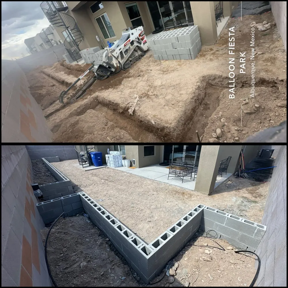 Local landscape design with custom design across Albuquerque, NM - New Horizon Landscape