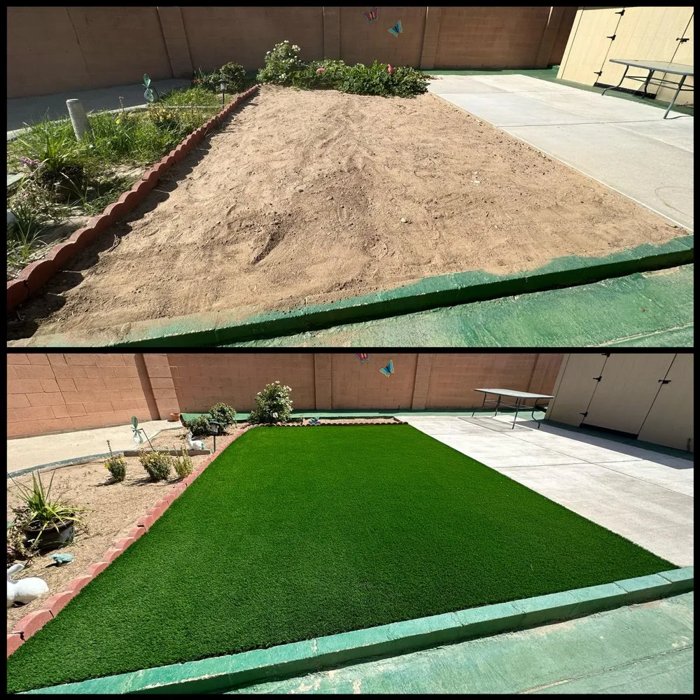 Top-rated landscape installation for homes in Albuquerque, NM by New Horizon Landscape