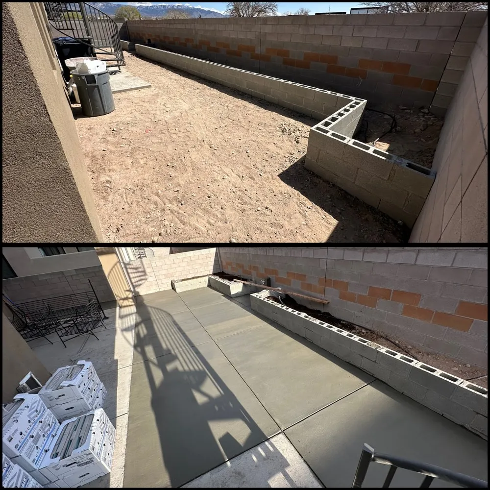 Local yard cleanup service in Albuquerque, NM by New Horizon Landscape