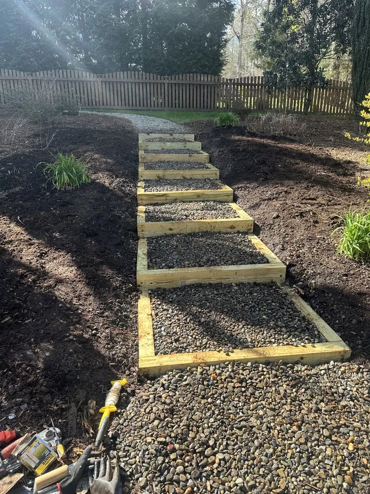 Trusted yard cleanup service in Wake Forest, NC - New Horizon Landscape Designs