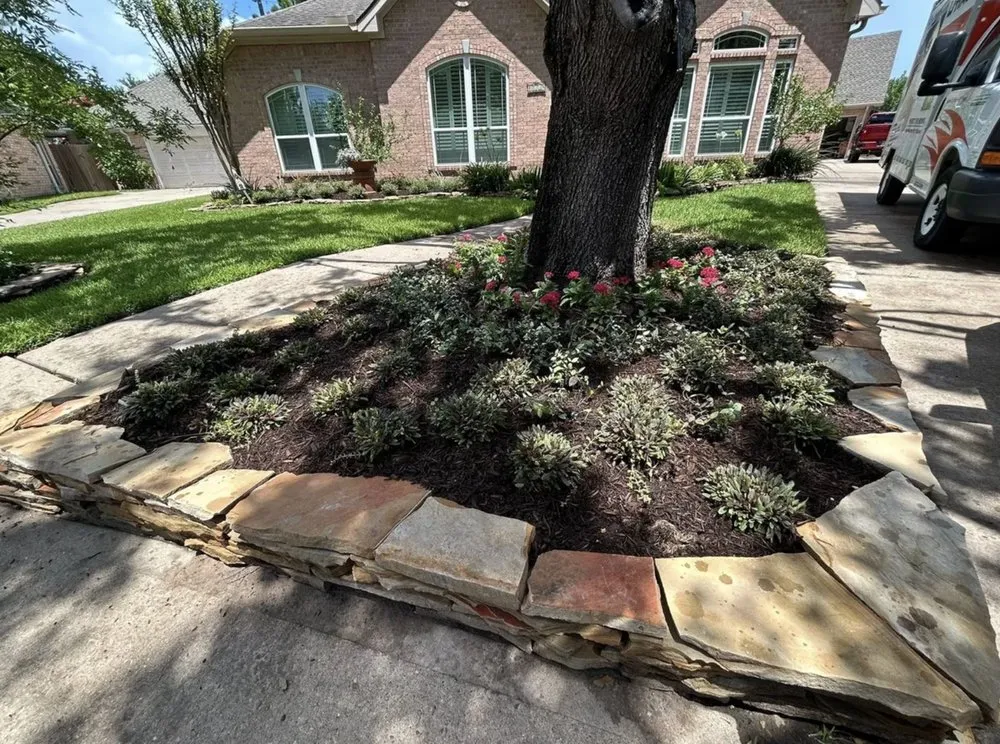 Trusted yard maintenance for residential properties in Cypress, TX by New Horizons Nursery & Landscaping