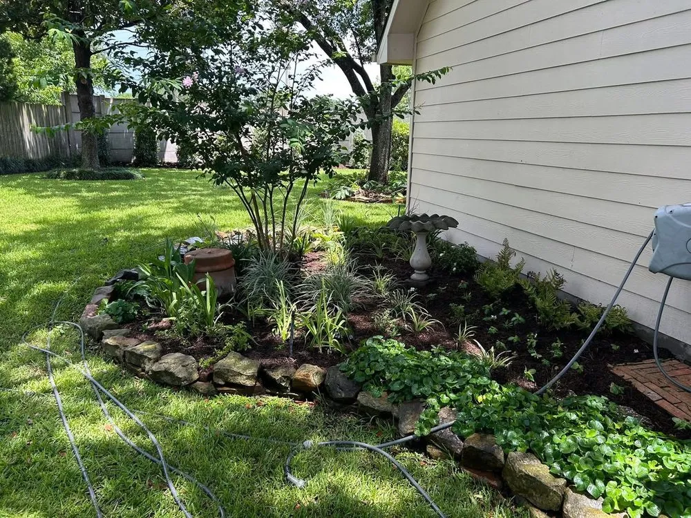 Expert landscaping services with custom design in Cypress, TX by New Horizons Nursery & Landscaping