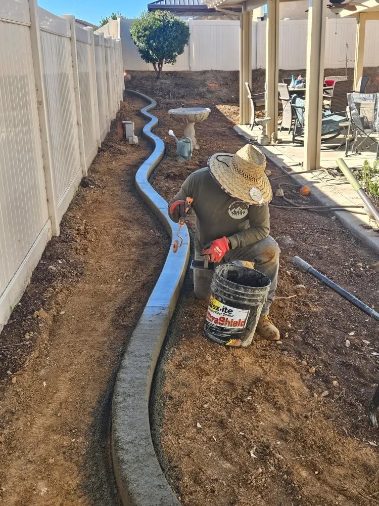 Local landscape installation in Yucaipa, CA by New Image Landscape & Design