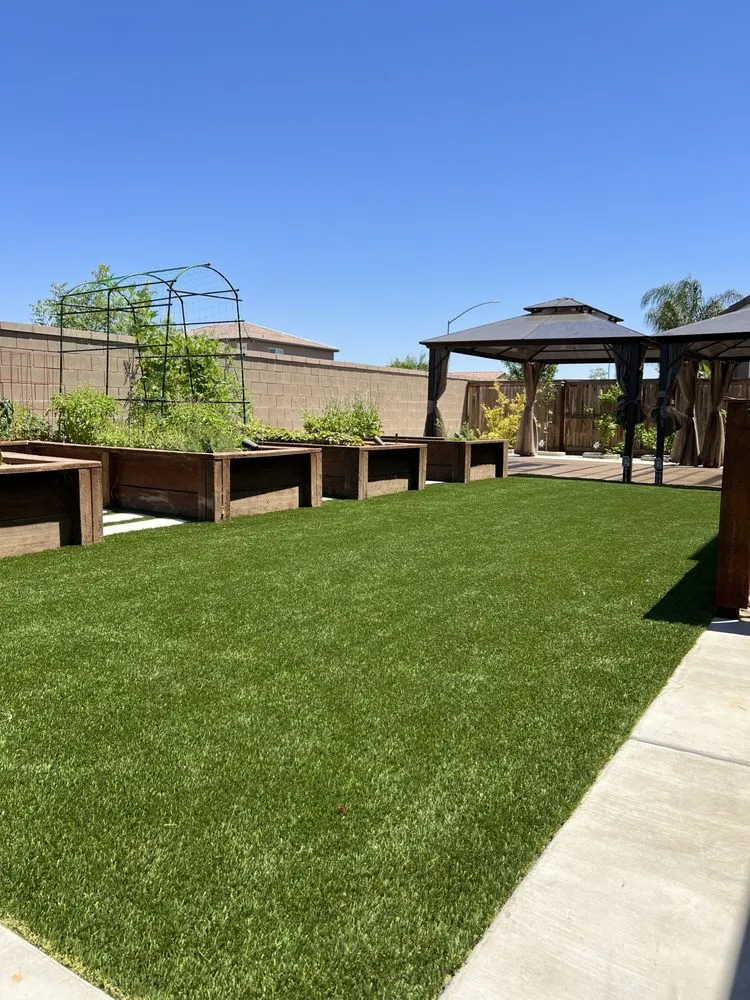 Custom residential landscaping in Fresno, CA - New Image Landscaping