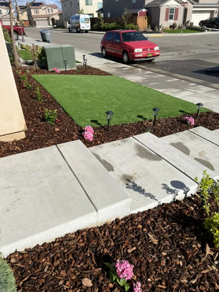 Expert lawn mowing service near you in Fresno, CA by New Image Landscaping