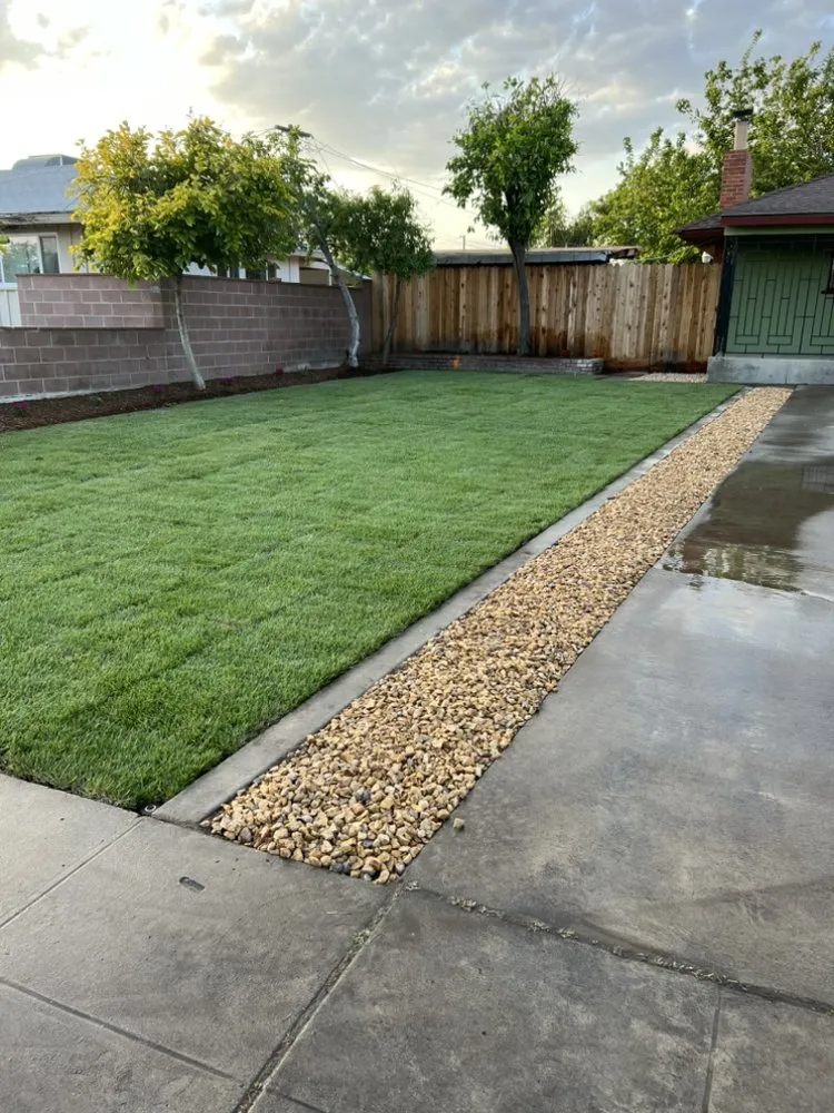 Custom landscaping services with custom design in Fresno, CA by New Image Landscaping