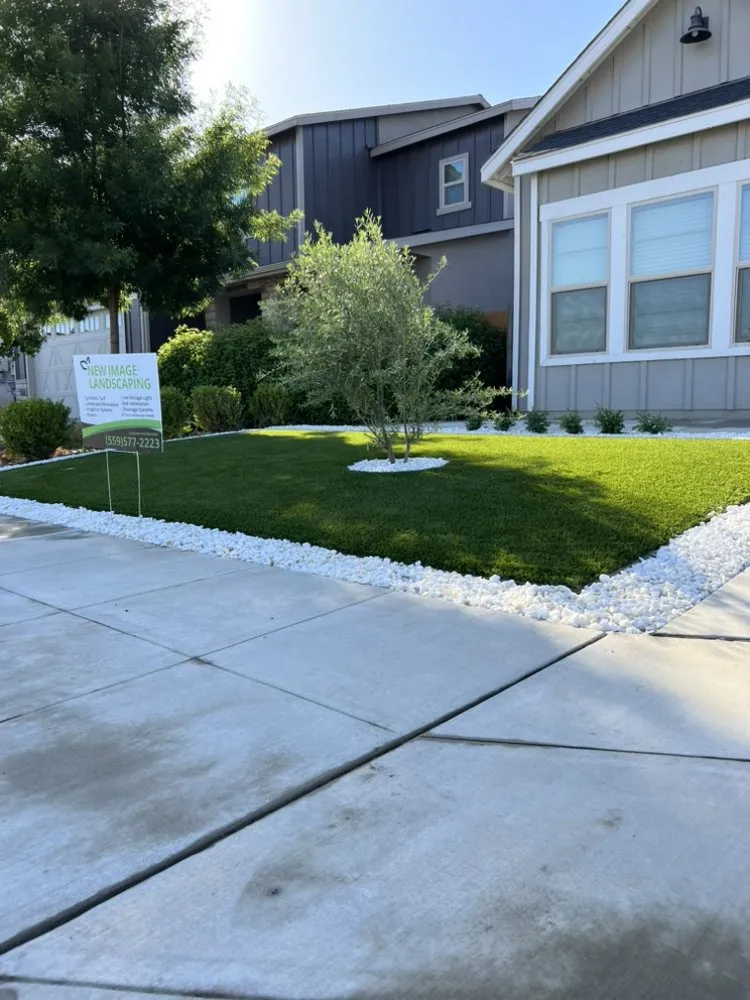 Expert garden landscaping in Fresno, CA by New Image Landscaping
