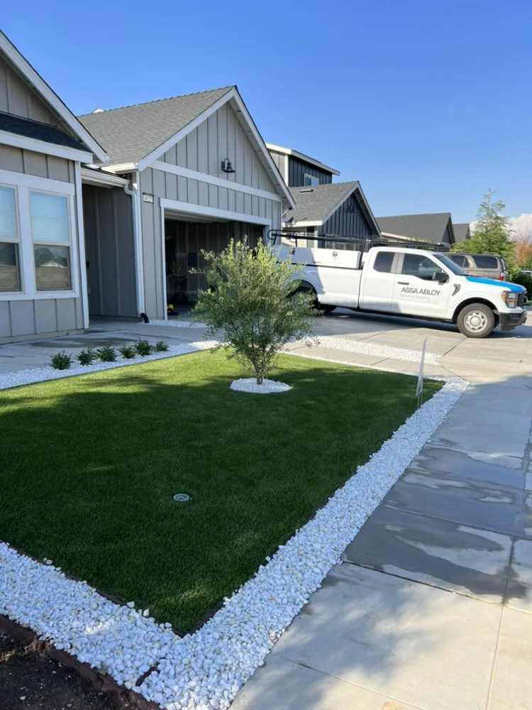 Expert lawn care service with custom design in Fresno, CA by New Image Landscaping