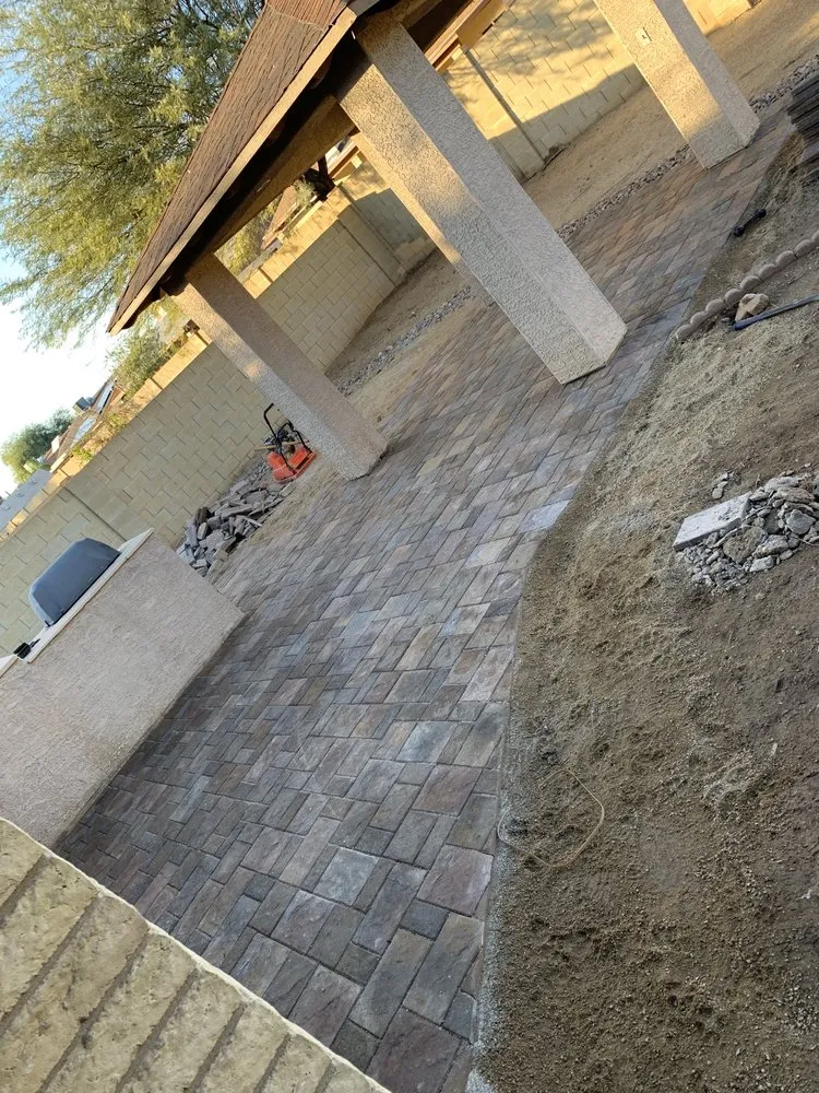 Affordable garden landscaping with custom design across Glendale, AZ - New Image Landscaping