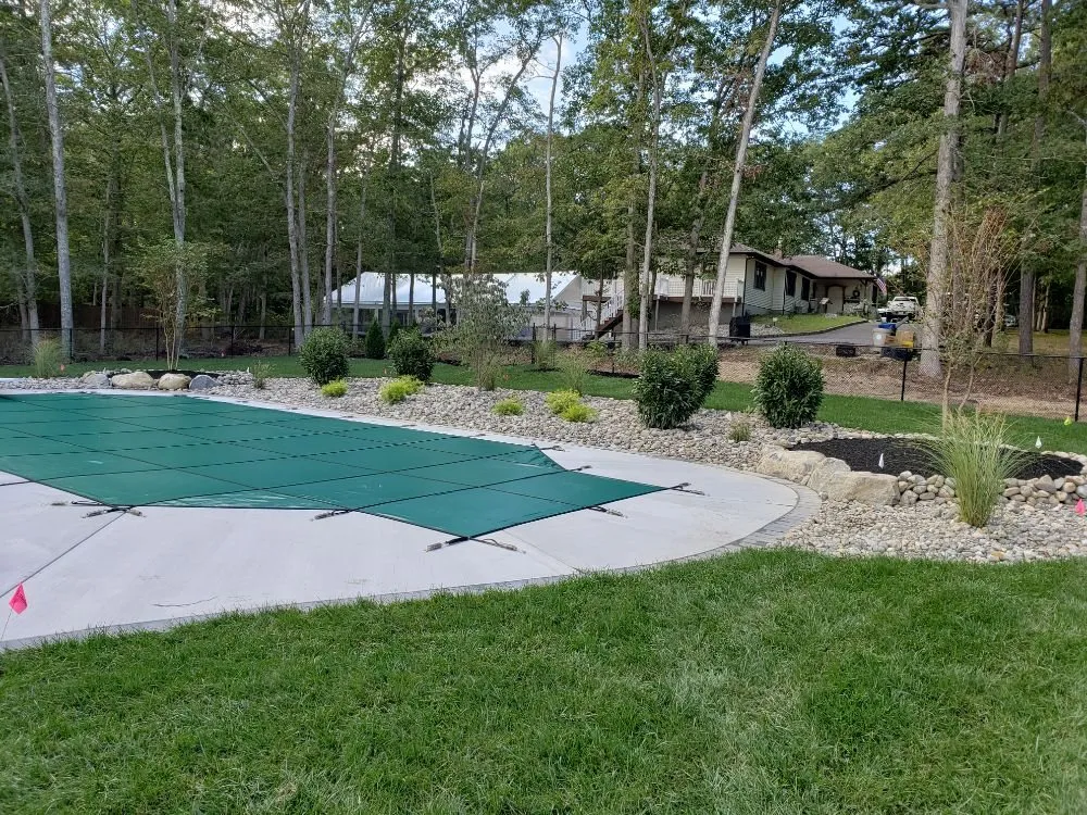 Custom landscape design in Little Egg Harbor Twp, NJ by New Image Landscaping