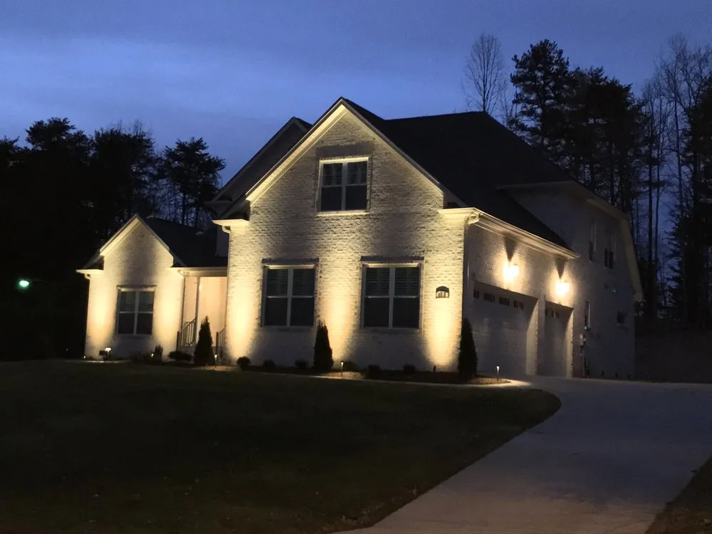 Custom lawn care service with custom design across Jamestown, NC - New Image Lawn Care