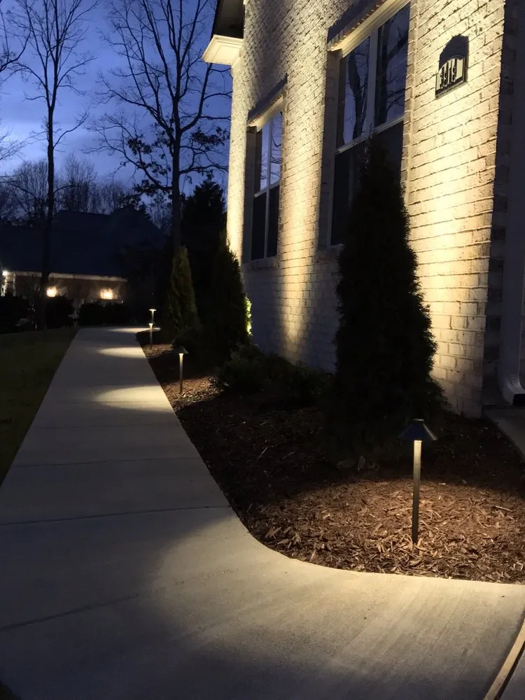 Expert garden landscaping in Jamestown, NC by New Image Lawn Care