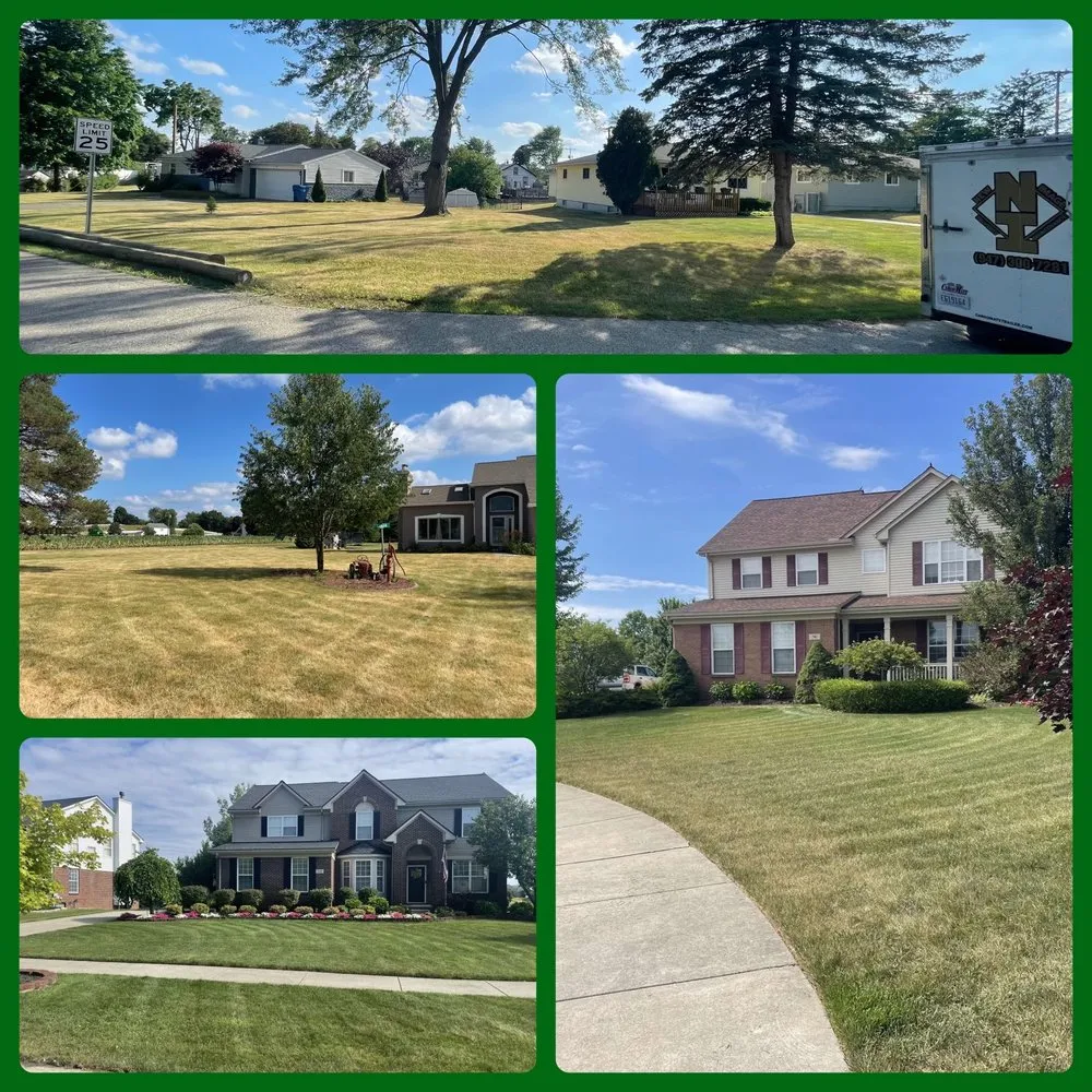 Professional landscape design with custom design in Waterford, MI by New Image Property Maintenance